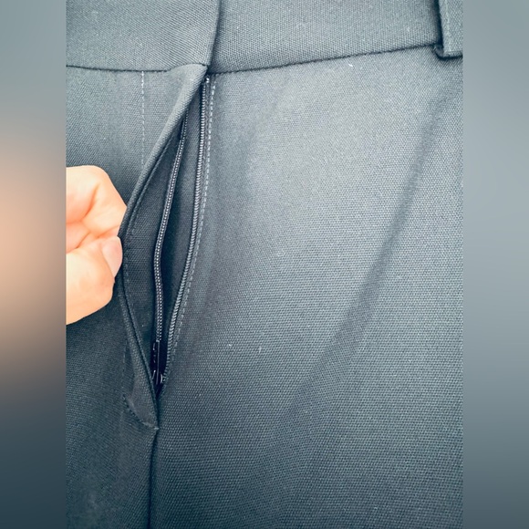 TOTEME Runway Black Barrel-Leg Trousers Eu 36 US 4 - Picture 12 of 17